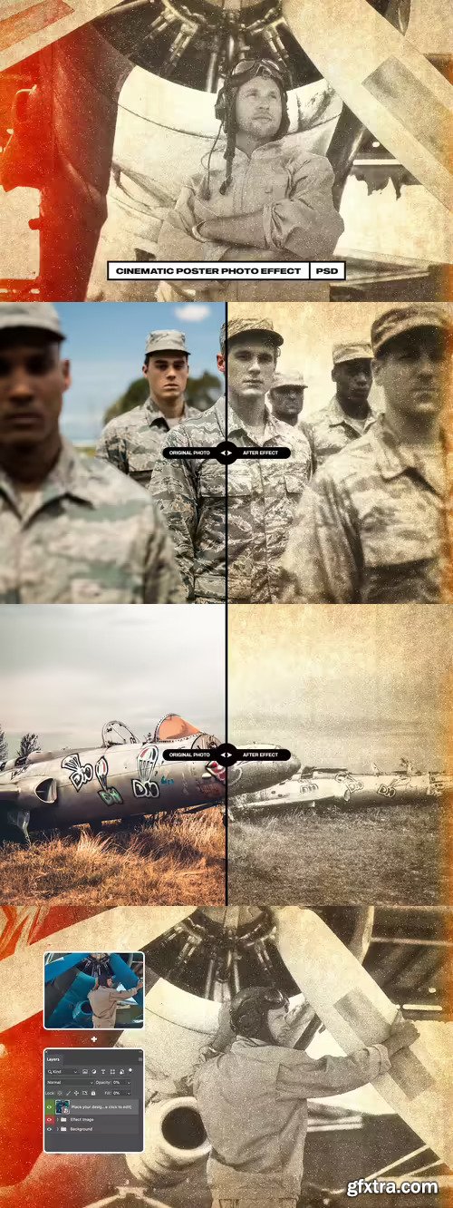 Cinematic Poster Photo Effect