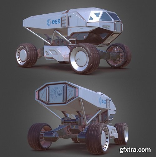 Scifi Truck 3D Model