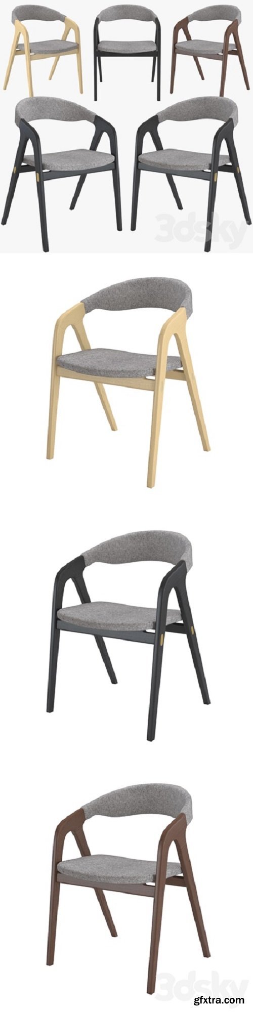 Chair Kaede Chair by Modloft
