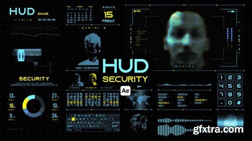 Videohive HUD Security for After Effects 44657218 Videohive HUD Security for After Effects 44657218