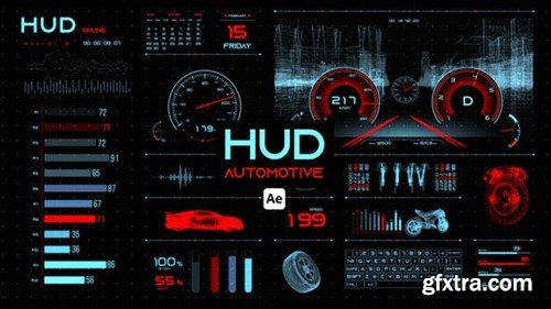Videohive HUD Automotive for After Effects 44657327 Videohive HUD Automotive for After Effects 44657327