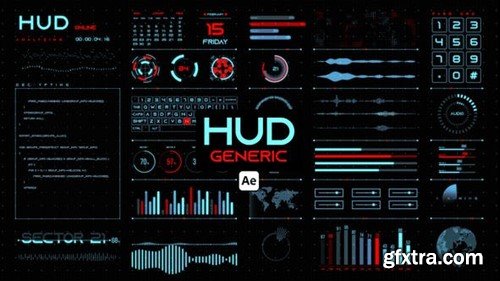 Videohive HUD Generic for After Effects 44657059 Videohive HUD Generic for After Effects 44657059