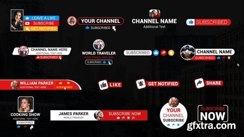 Videohive Subscribe Titles 44579779 Videohive Subscribe Titles 44579779