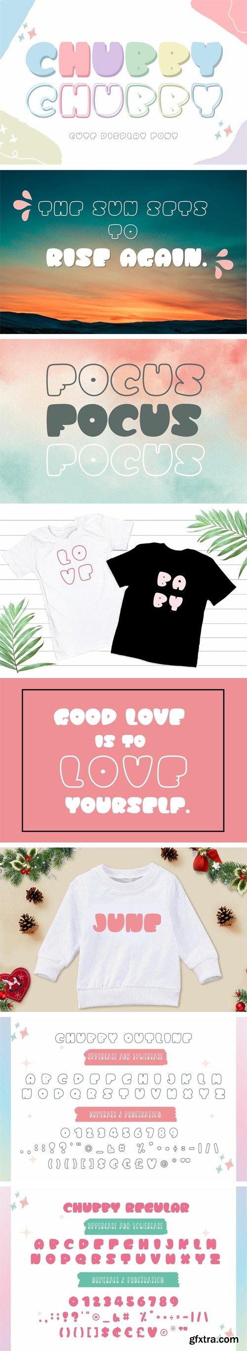 Chubby Display Font Chubby Display Font