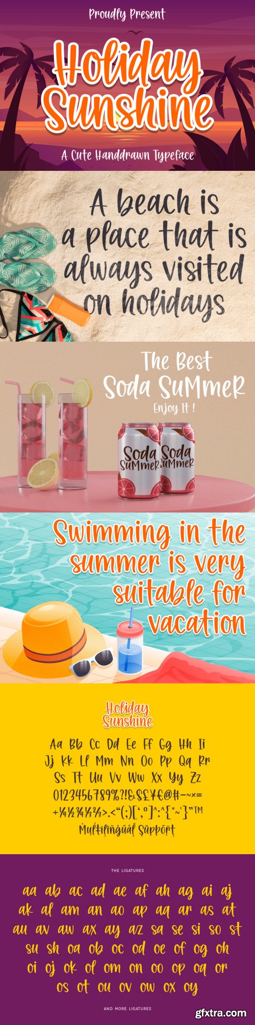 Holiday Sunshine Font