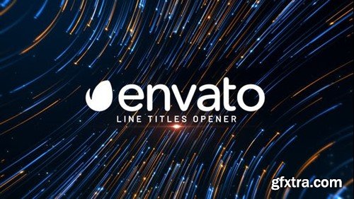Videohive Abstract Lines Titles 44638306