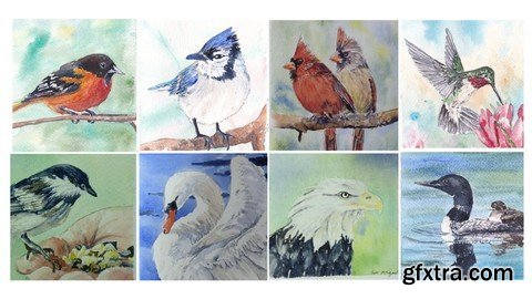 Painting Birds In Watercolour 2023