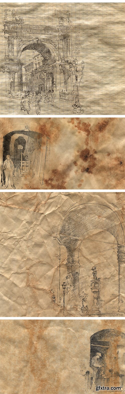 Vintage Sketches Textures Pack Vintage Sketches Textures Pack