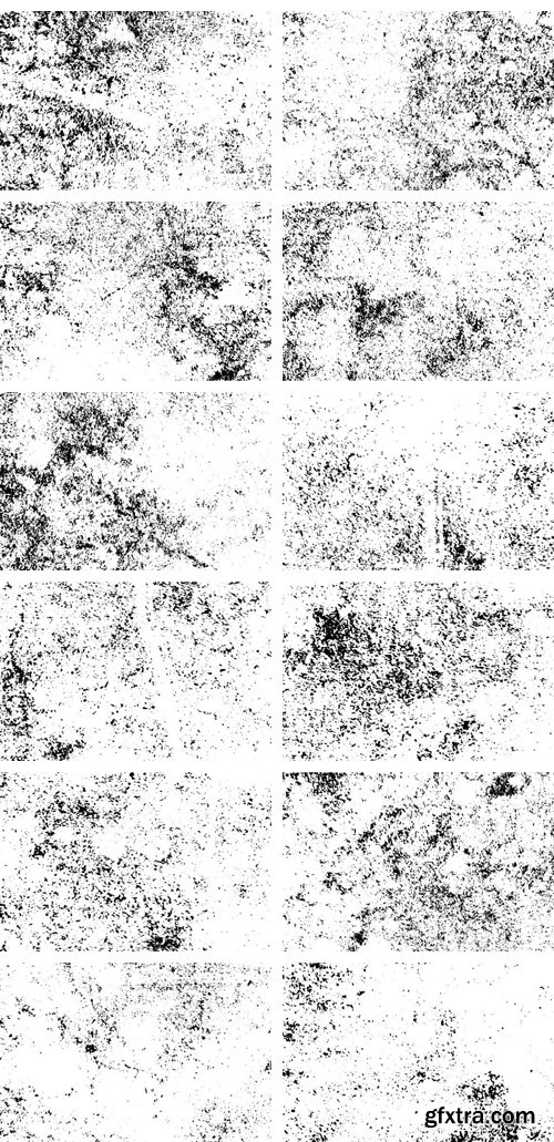 Rough Dirty - Vector Grunge Textures Pack Rough Dirty - Vector Grunge Textures Pack