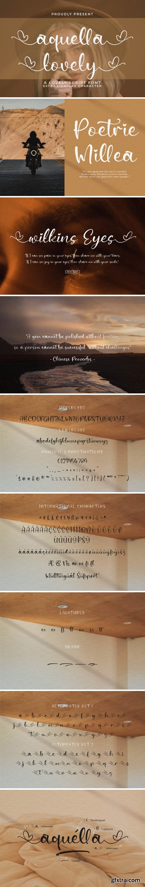 Aquella Lovely Font