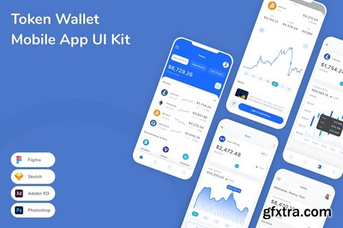Token Wallet Mobile App UI Kit L86SXXS