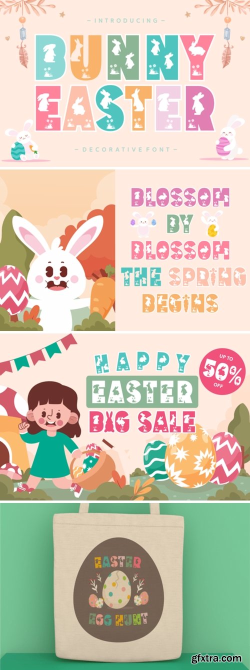 Bunny Easter Font