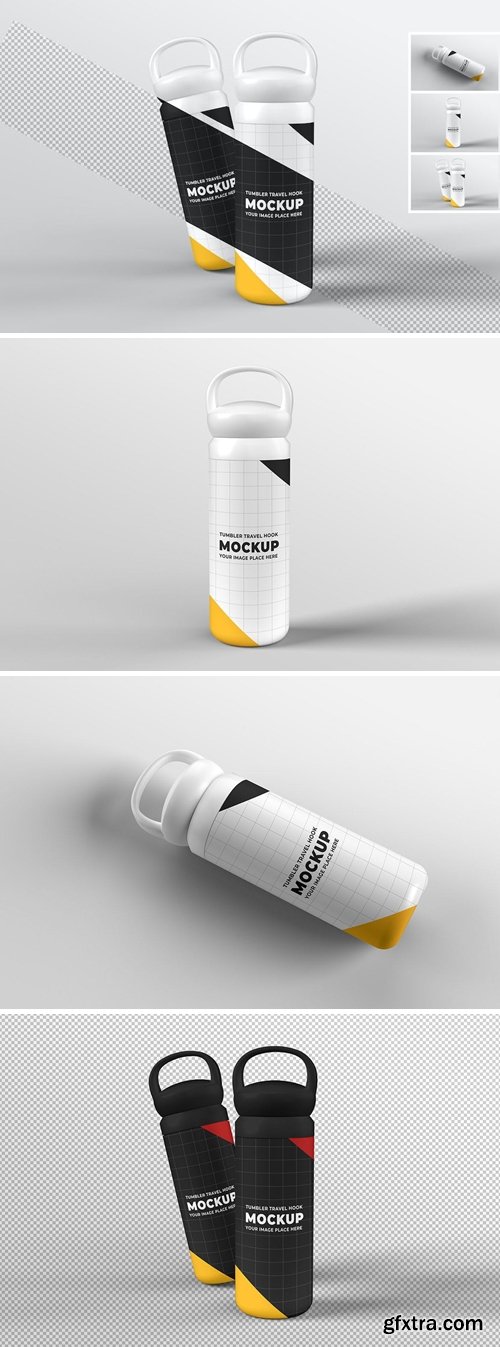 Tumbler Travel Hook Mockup N9KSZBS