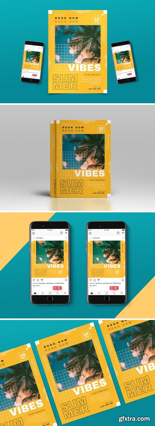 Summer Party Flyer Pack ERHB9Z2