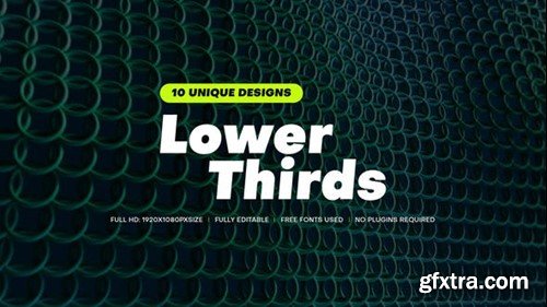 Videohive Lower Third Titles 44697066