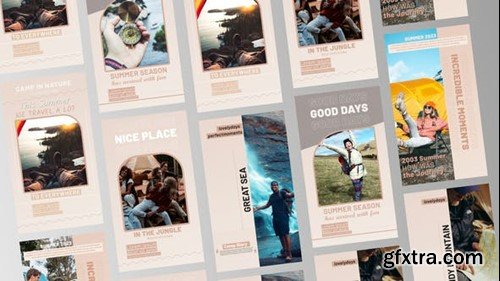 Videohive Summer Camp Stories 44768305 Videohive Summer Camp Stories 44768305