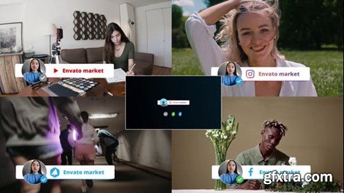 Videohive Cool Social media lower Thirds 44706799 Videohive Cool Social media lower Thirds 44706799