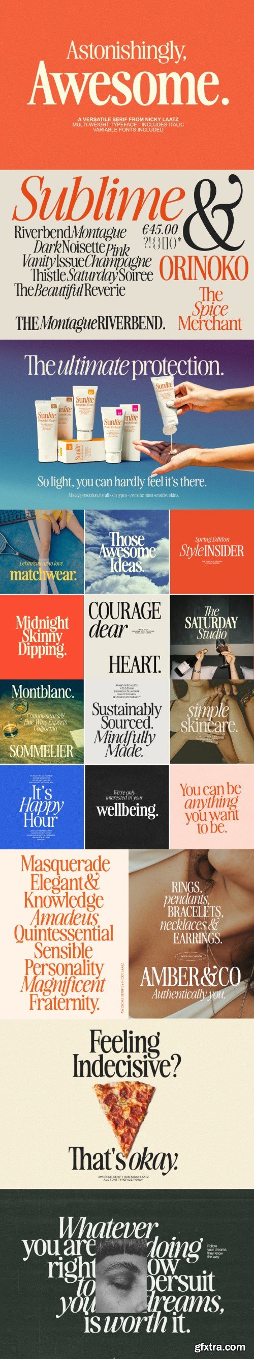 Awesome Serif Font Family Awesome Serif Font Family