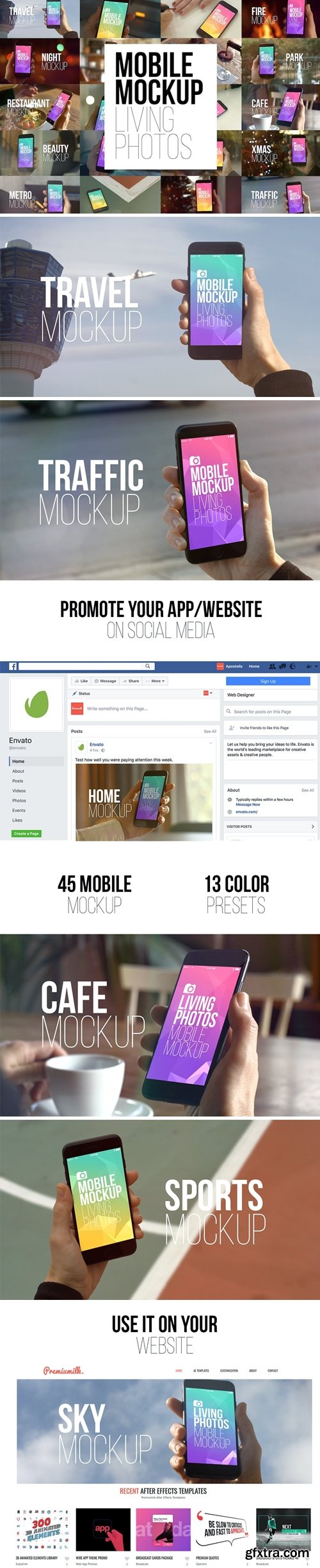 Mobile Mockup Living Photos NMPXXQ