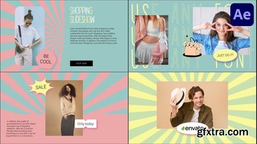 Videohive Retro Shopping Slideshow for After Effects 44755577 Videohive Retro Shopping Slideshow for After Effects 44755577