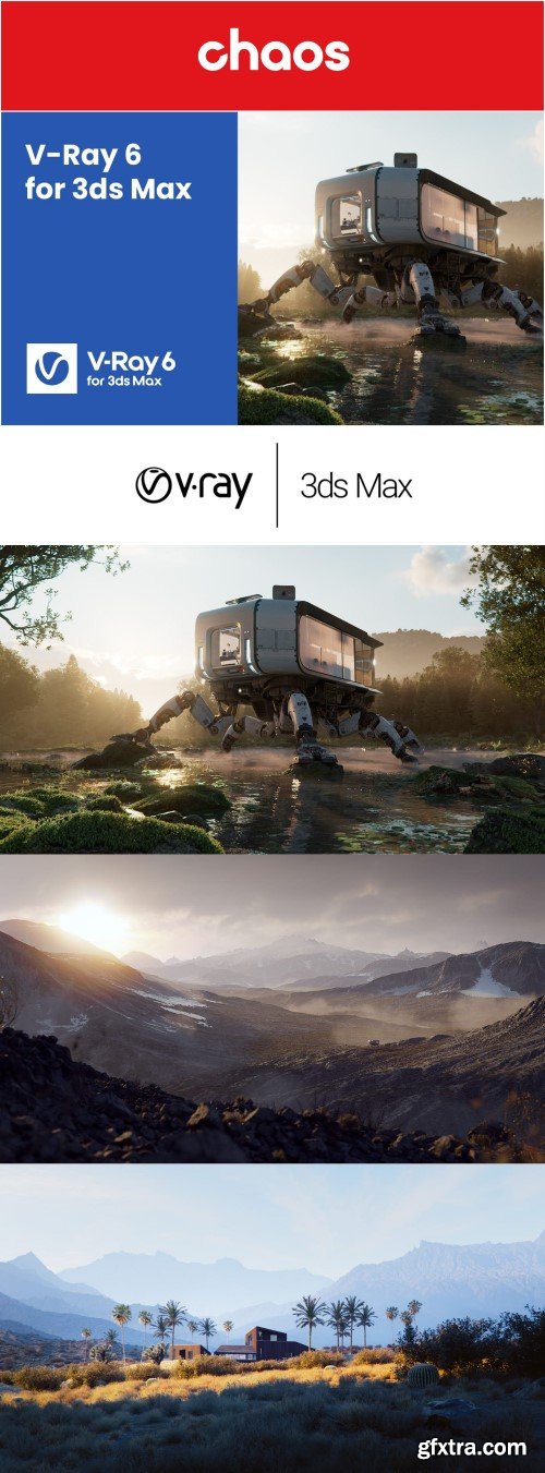 Chaos V-Ray Adv 6.10.05 for 3ds Max 2024
