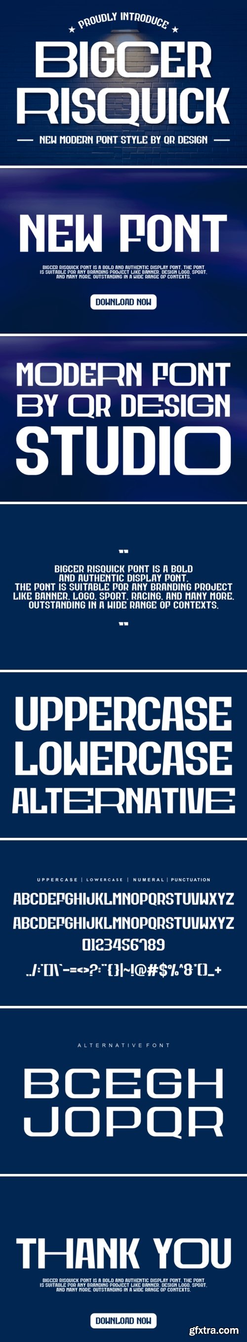 Bigcer Risquick Font