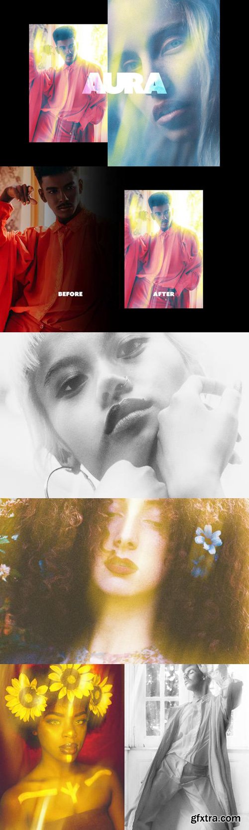 Aura Photo Effect for Posters Aura Photo Effect for Posters