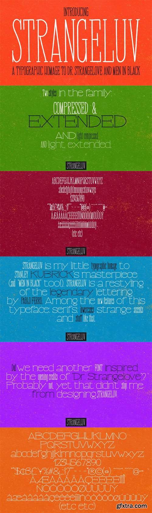 STRANGELUV Typeface STRANGELUV Typeface