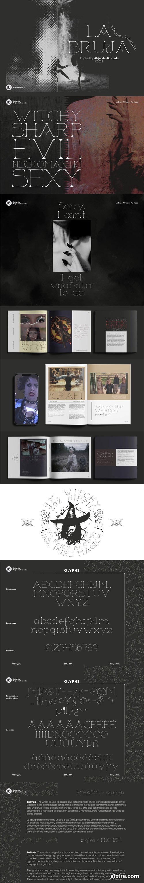 La Bruja - Display Typeface La Bruja - Display Typeface