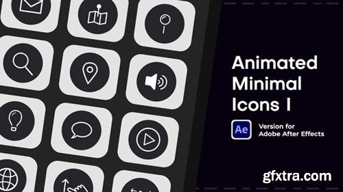 Videohive Animated Minimal Icons I 44766158 Videohive Animated Minimal Icons I 44766158