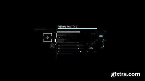 Videohive HUD Thermal Analytics 2 44794572 Videohive HUD Thermal Analytics 2 44794572