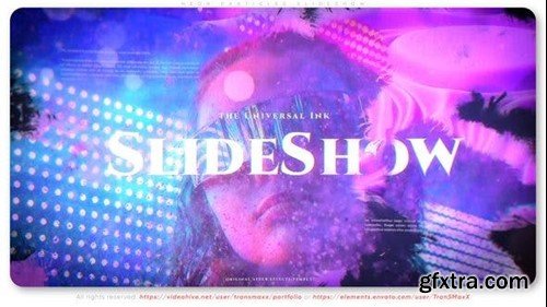 Videohive Neon Particles Slideshow 44779079 Videohive Neon Particles Slideshow 44779079