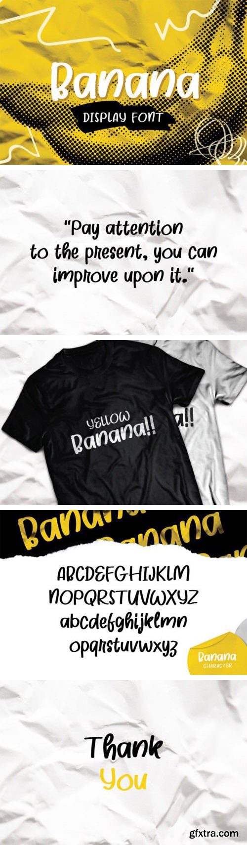 Banana Display Font Banana Display Font