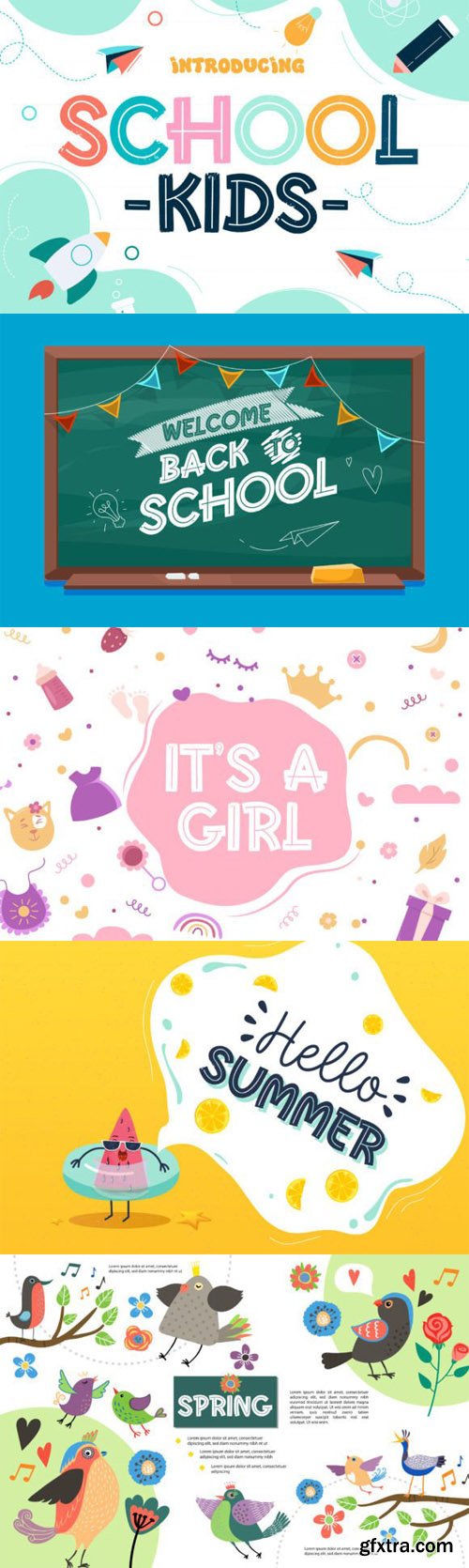 School Kids Display Font School Kids Display Font