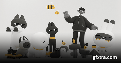 Coloso - C4D Character Animation Complete with 6 Themes Coloso - C4D Character Animation Complete with 6 Themes