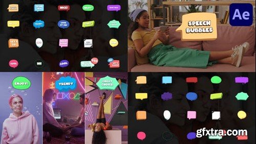 Videohive Speech Bubbles And Titles for After Effects 44780167