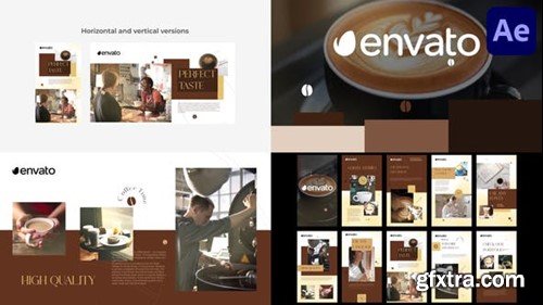 Videohive Coffee Time Slideshow for After Effects 44854248
