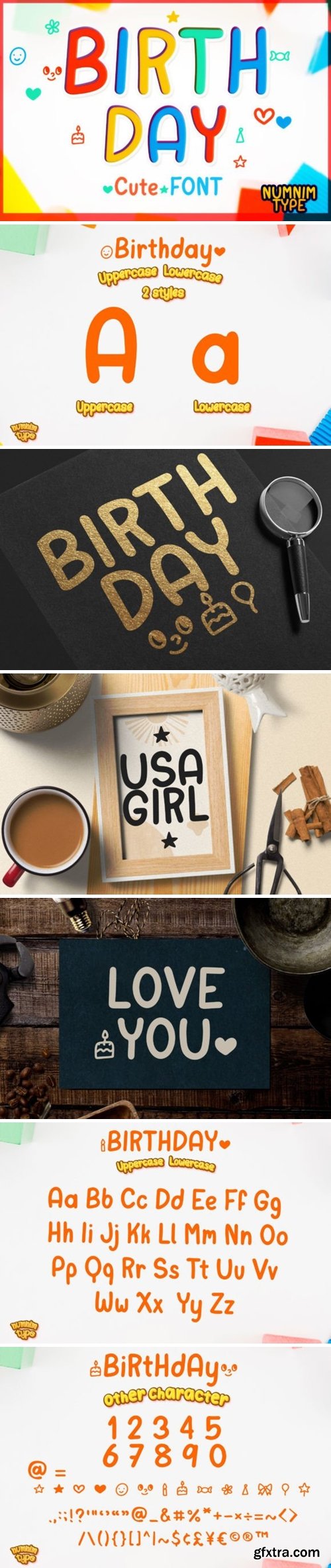 Birthday Font