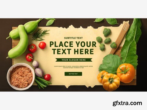 Bowl of Food Mockup with Vegetables and Tomatoes with Spinach on a White Surface Generative AI 581855528