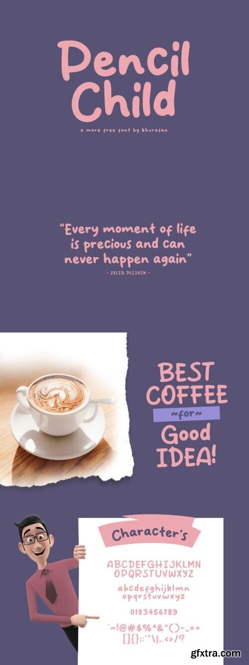 Pencil Child Font