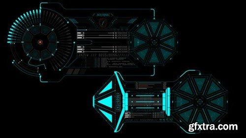 Videohive HUD Info Mechanics 3 44853107