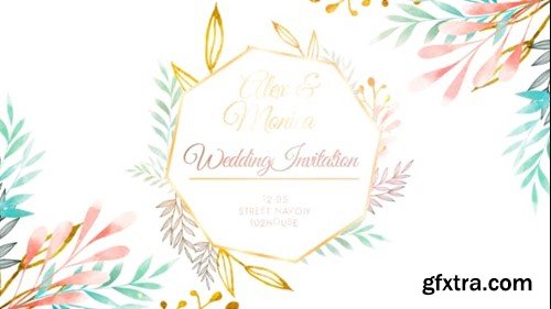 Videohive Wedding Invitation Intro 44837797