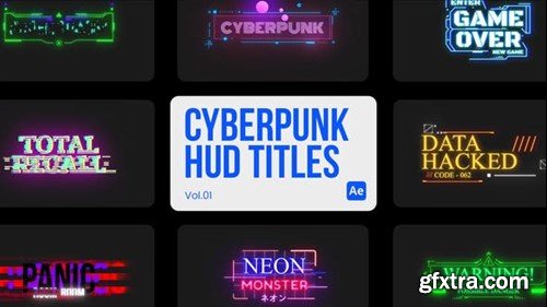 Videohive Cyberpunk HUD Titles 01 for After Effects 44871454 Videohive Cyberpunk HUD Titles 01 for After Effects 44871454