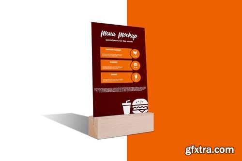 Menu Mockup ZNV5YZ7 Menu Mockup ZNV5YZ7