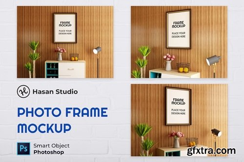 Blank Photo Frame Mockup REFTK64