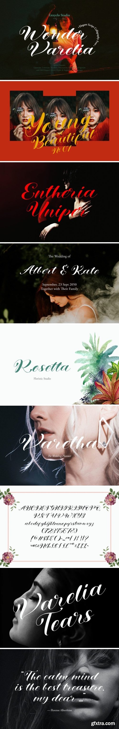 Wonder Varelia Font Wonder Varelia Font