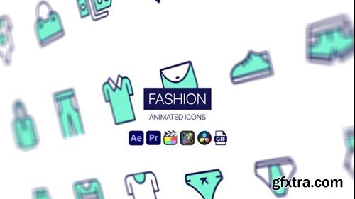 Videohive Fashion Animated Icons 44951068