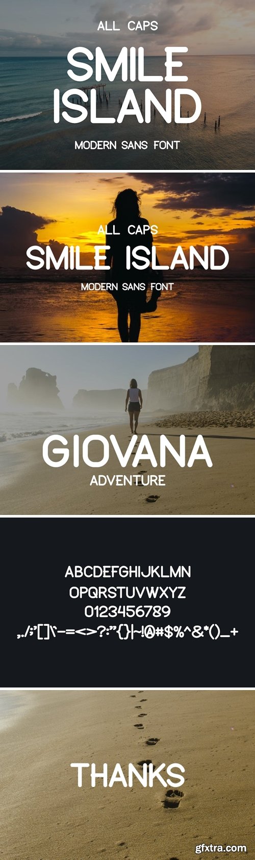 SmileIsland - Modern Font