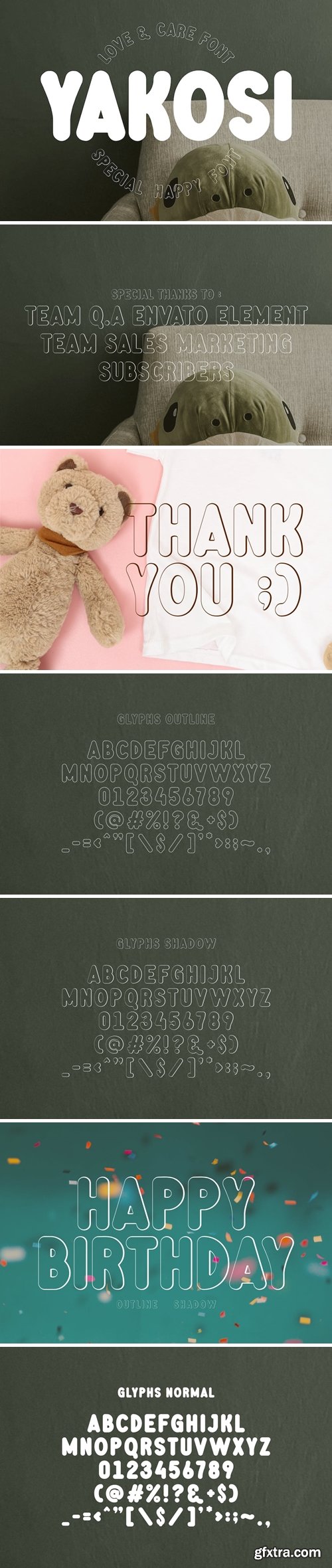 Yakosi Font