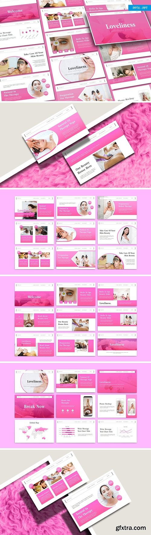 LOVELINESS - Powerpoint,Keynote,Google Slides Template